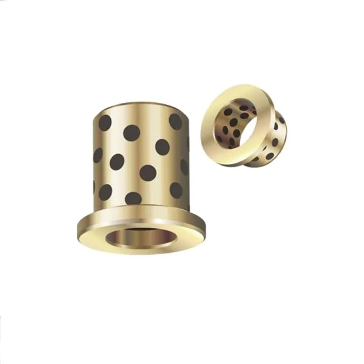 Stainless Steel304 Low Carbon Steel Brass Oil Groove Shaft Bushing Bronze Flange Bushing