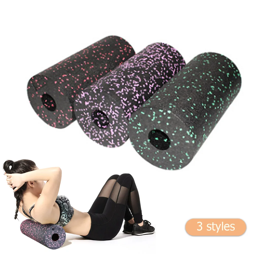 Home Fitness Equipment Yoga Column Foam Roller Massage Logo Printing Solid Epp Yoga Pillar Column
