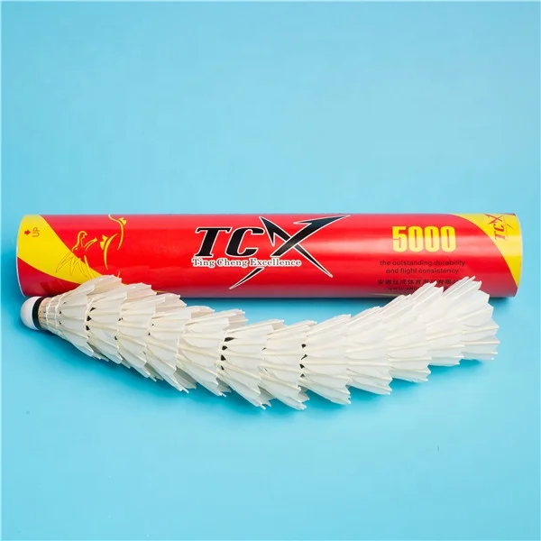 TCX5000/hot selling philippine market Xp2 Silver badminton shuttlecock same as TCX5000 badminton shuttlecock
