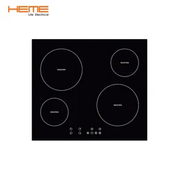 CE Approval Home Appliances Built in 4 Burners Electric Induction Cook Hob With Timer