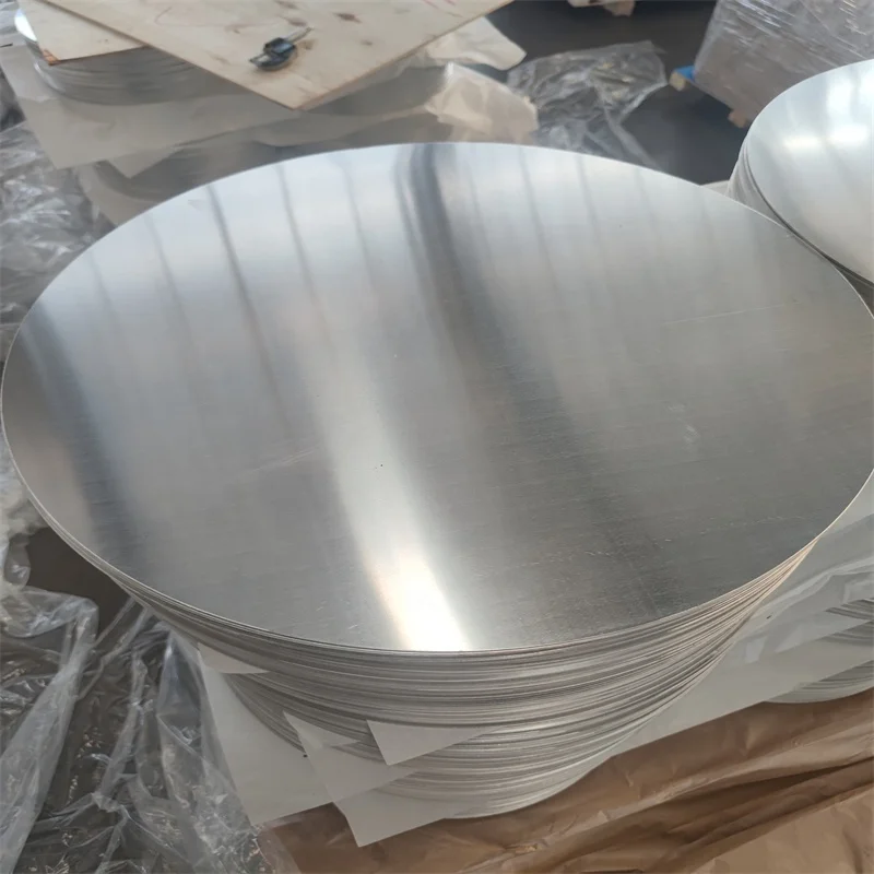 aluminum disc circle 1050 1060 1100 circular aluminum plate  for cookwares