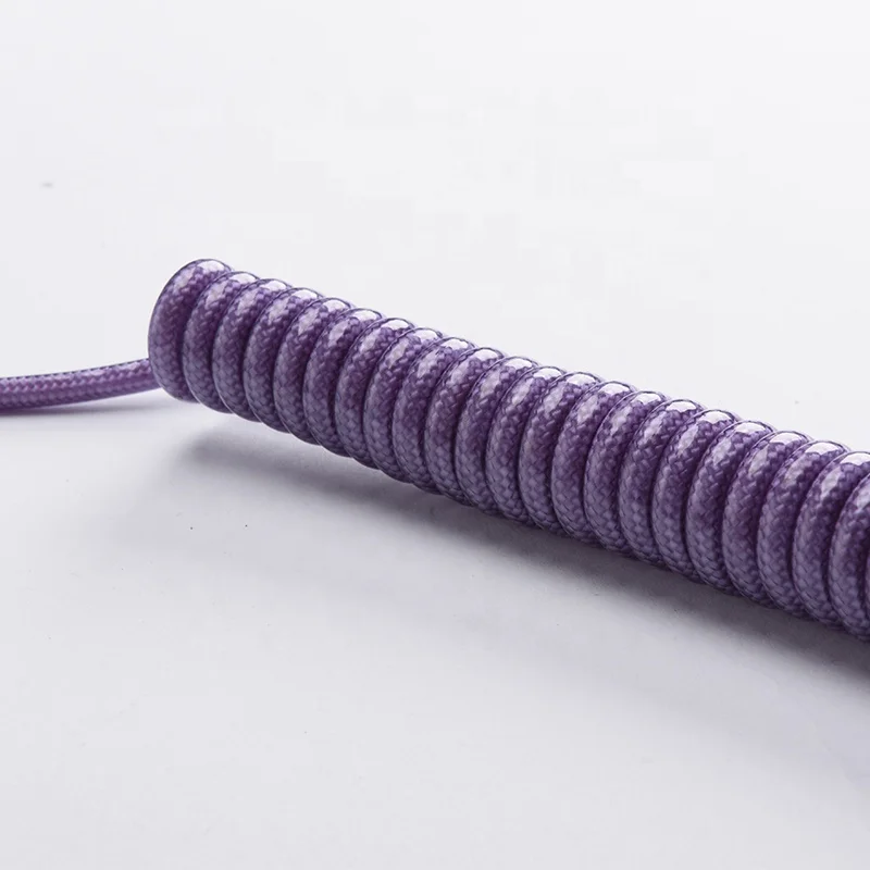 Retractable Wire Cable Coil Tool Lanyard With Zinc Alloy Hooks Buy Coil Tool Lanyard Retractable Wire Cable Lanyard With Zinc