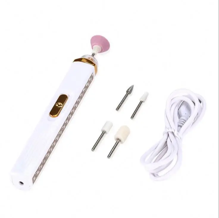 Mini Portable electric pet nail polisher for nails Drill Manicure Grinder Sander Pedicure pen Art Tools Kit
