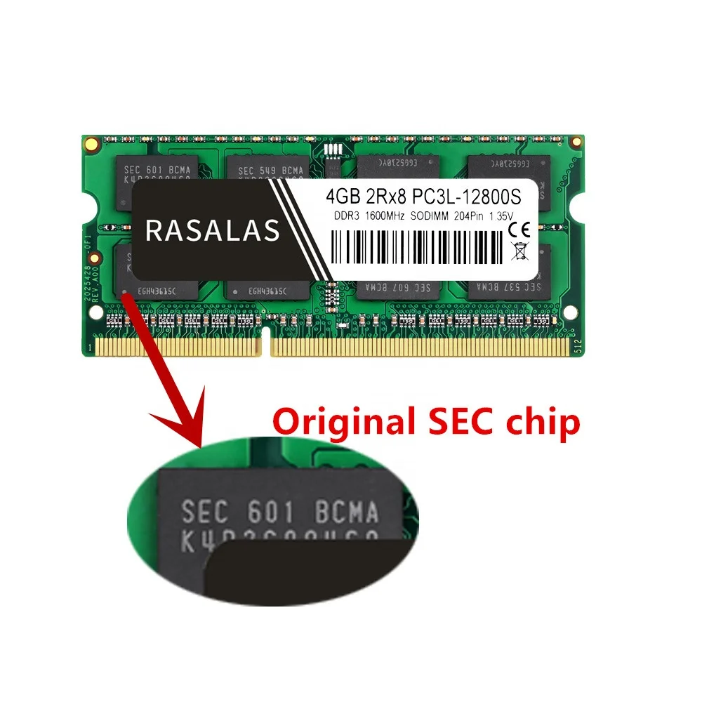  1 35 V 204PIN DDR3 4 Гб памяти ноутбука sodimm тетрадь совместим пожизненная гарантия бесплатная доставка оперативная