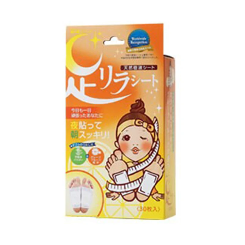 Japanese herb 30 sheets yomogi detox herb foot patch for supports your skin