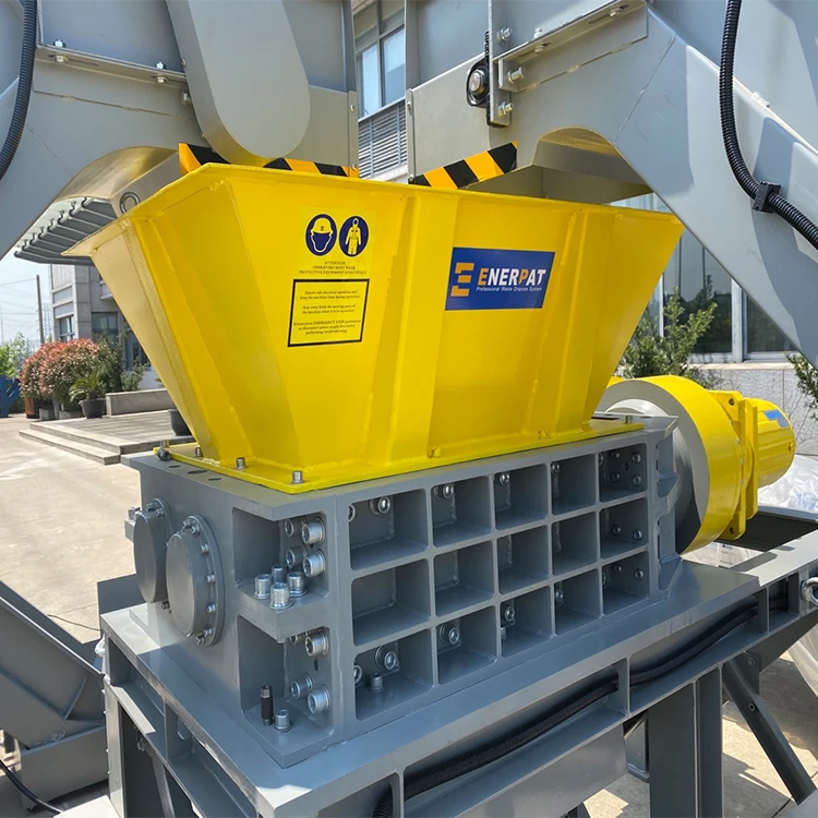 Good Price waste oil filter shredding and washing machine for used oil filter recycling line