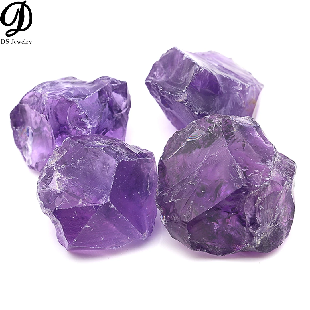 TOP Natural  Gemstone Rough Crystal Healing Stone Clear Amethyst  For Sale