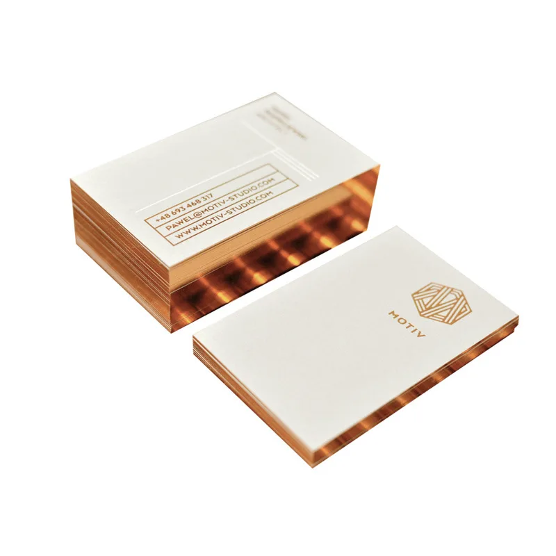 High-End And Exquisite Customized Personality Free Design Printing Business Card With Your Own Logo