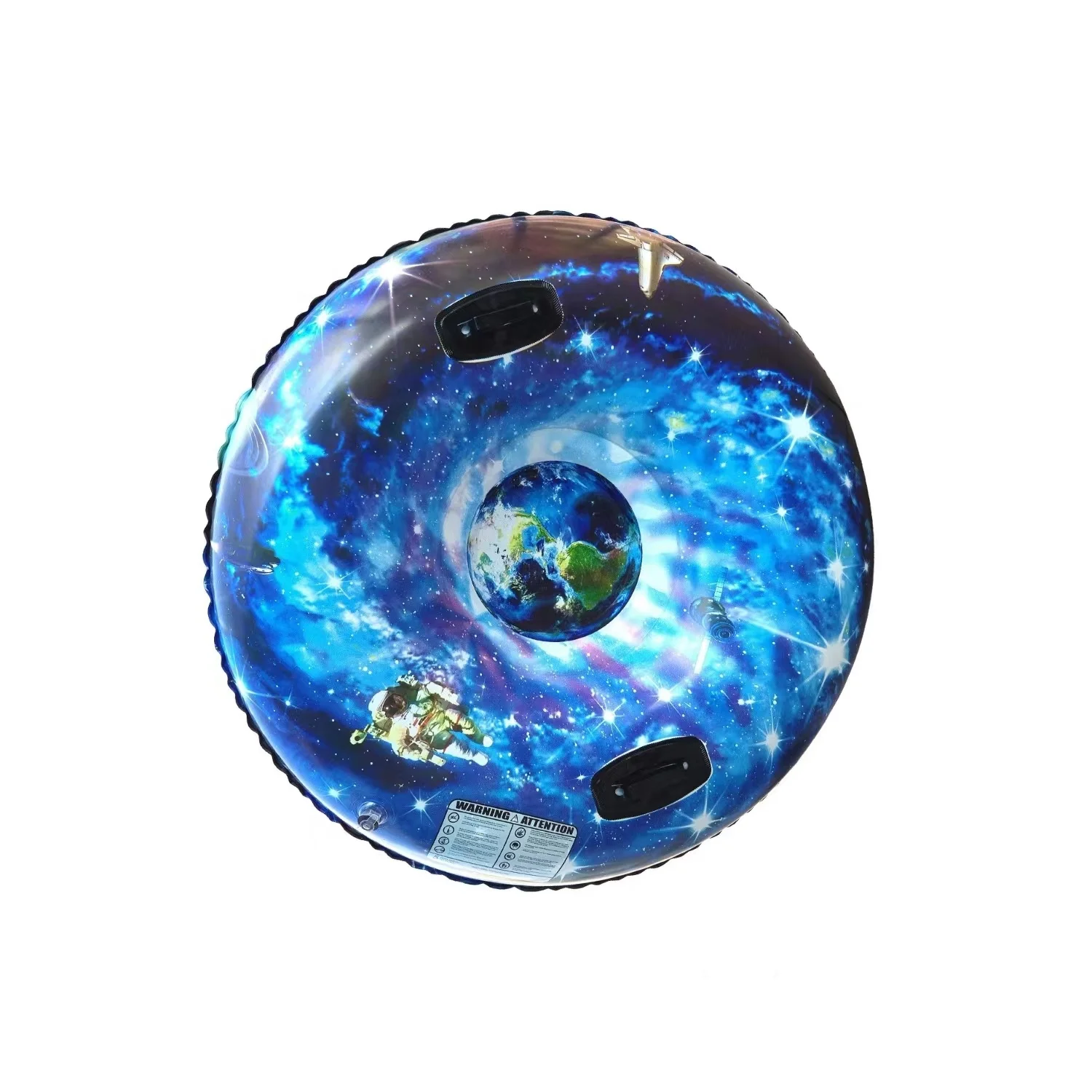 Inflatable Snow Tube Snow White Tube Light Inflatable Ski Ring For Children