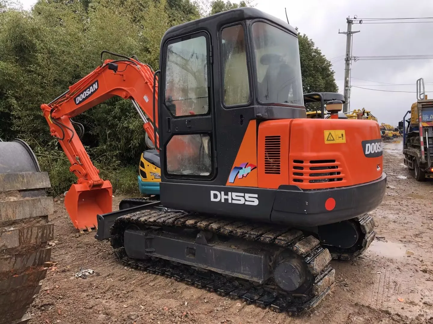 Mini Used Doosan DH55 Durable Excavator 99% New Affordable price in Stock Caterpillar Hitachi Kobelco Original Used Excavator