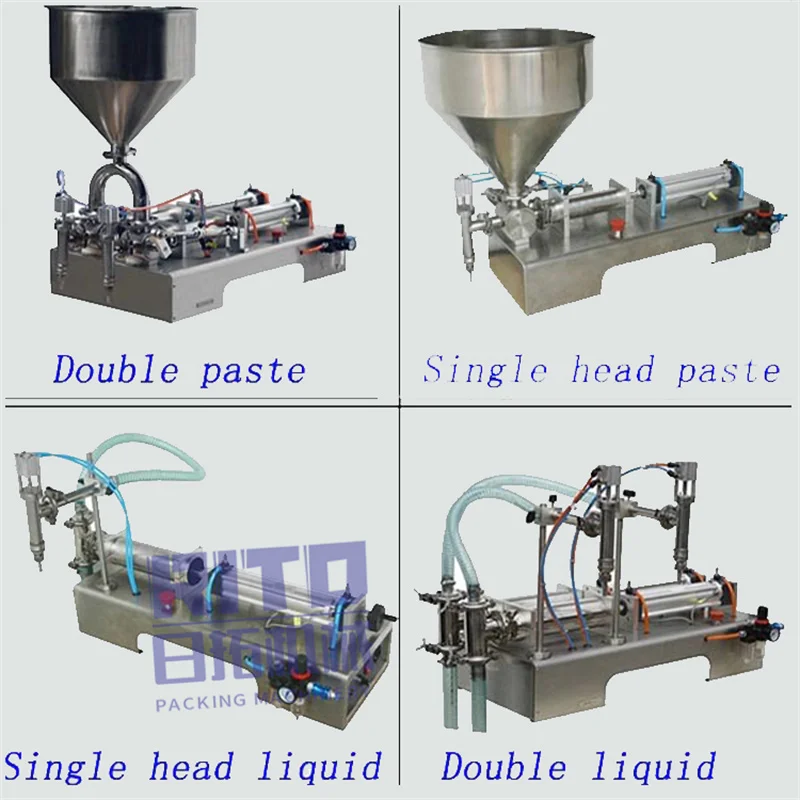 Liquid And Paste Filling Machine Ice Cream Honey Juice Sauce Soft Drink Tomato Paste pneumatic filling machine