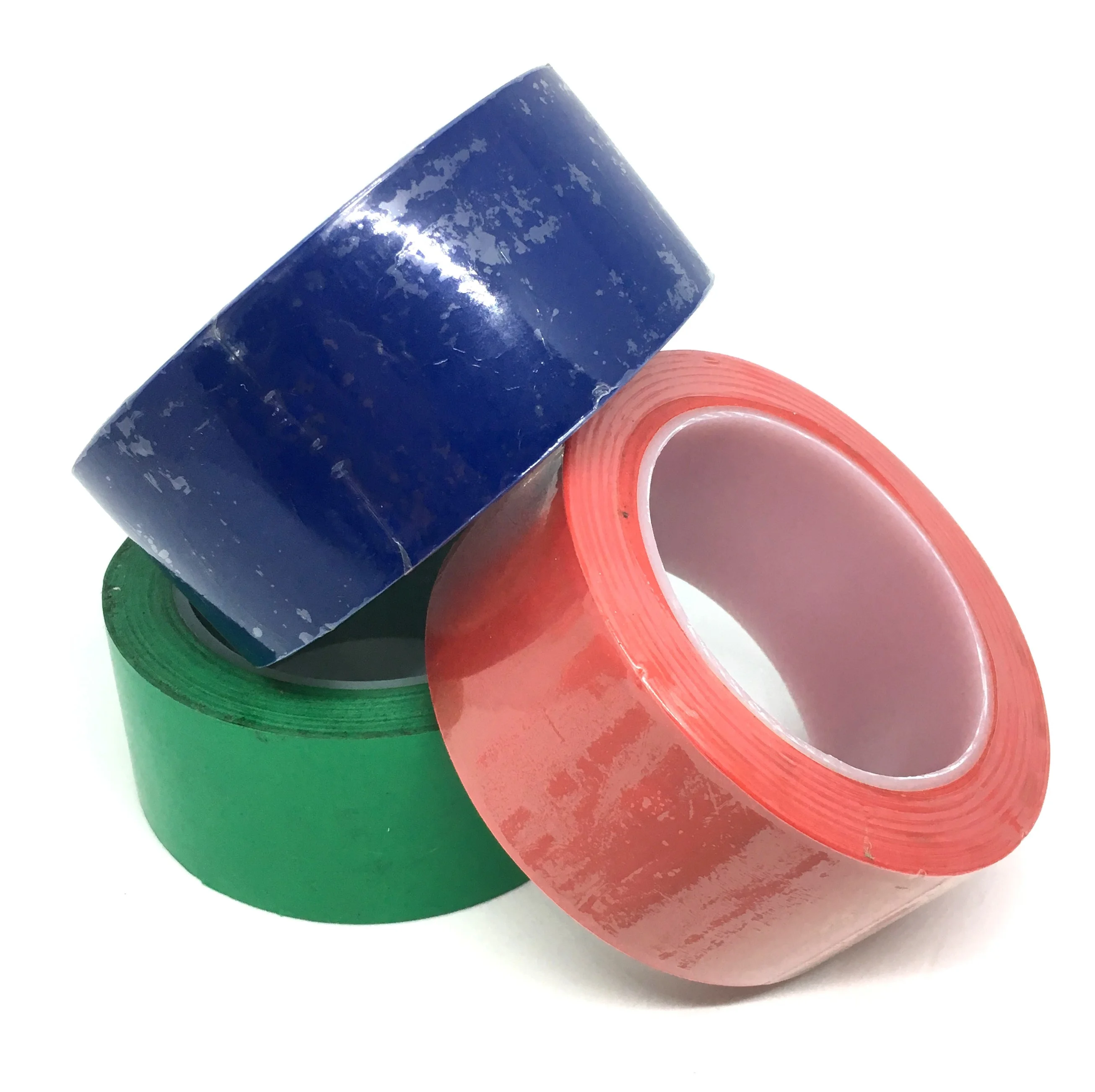 China custom Silver white blue black brown colored coloured printed cloth duct tape adhesive for air conditioner with logo