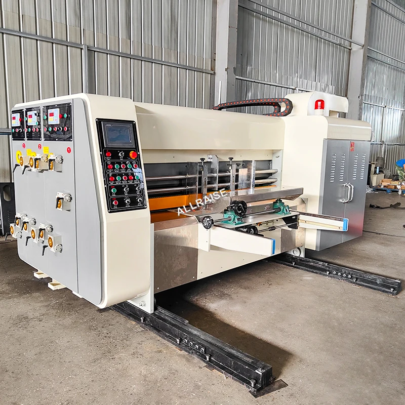 Fully Automatic Multifunction Carton Printing Slotting Die-Cutting  All in One Machine Carton Box Making Cut Machine for Carton
