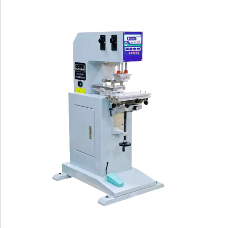 Полуавтоматическая одноцветная машина для печати на шлепанках малого бизнеса