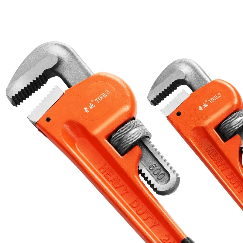Heavy Duty Pipe Wrench Pipe Clamp Plumbing Manual Tools Anti-Rust Anti-Corrosion Pipe Wrench