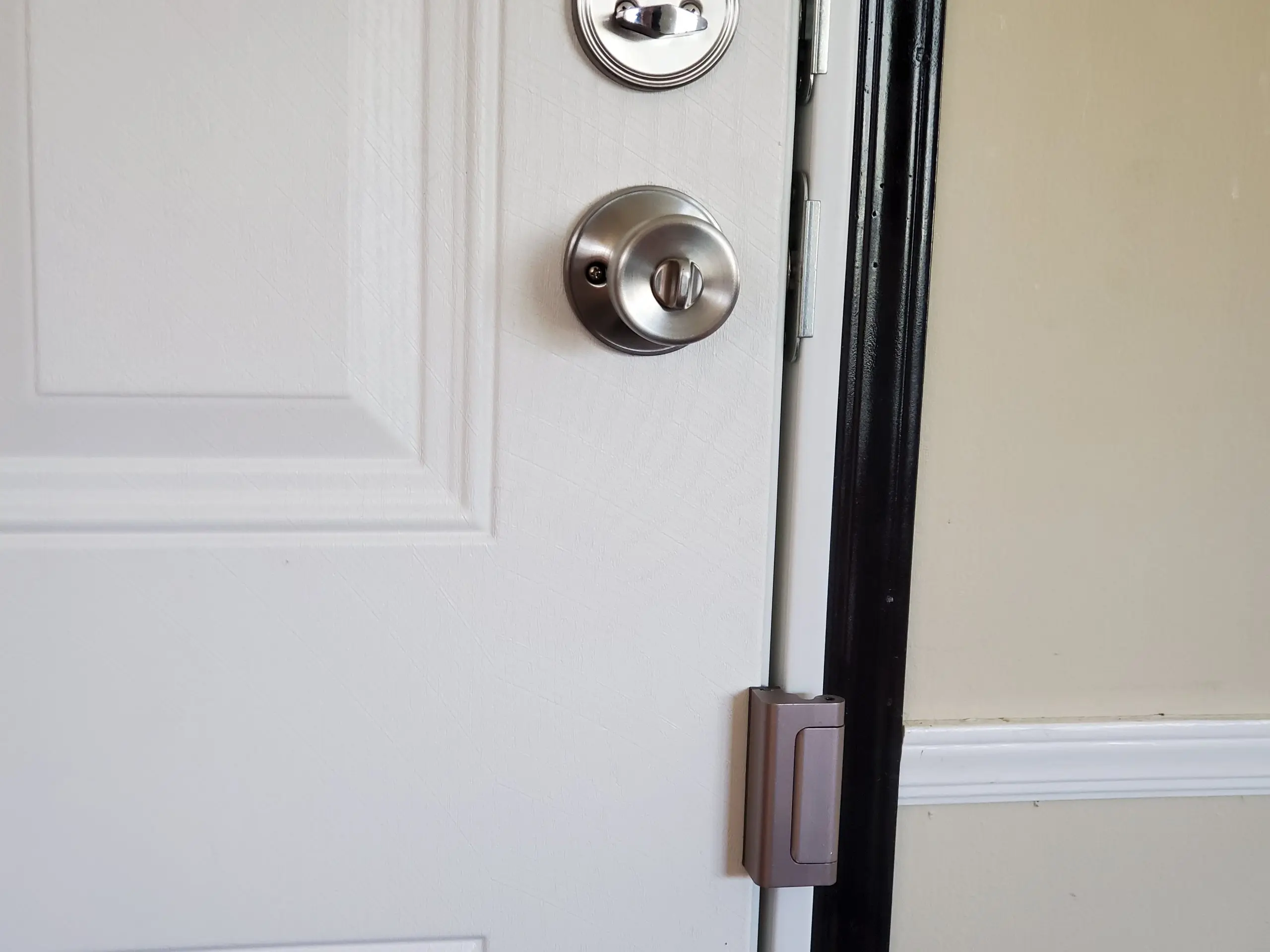 Aluminium Alloy U Door Reinforcement Lock Security Door Lock Home Child Proof Door Stopper