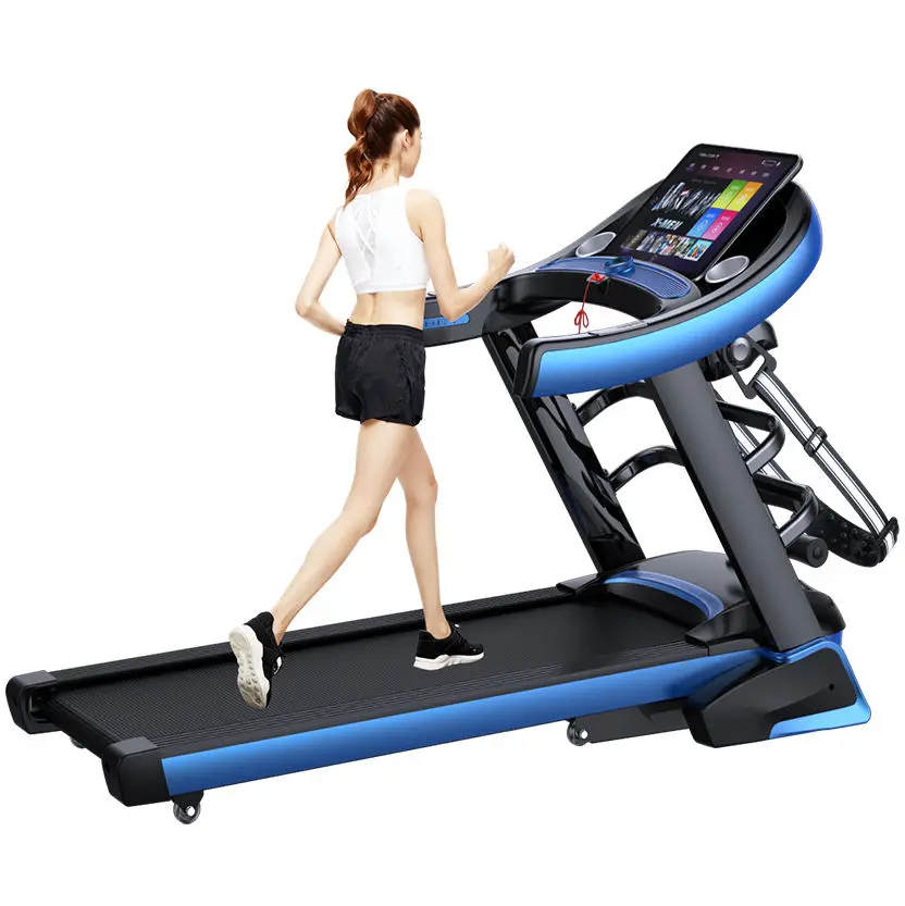 Low-Priced Household Electric Treadmill with LCD Screen Quality Assured Fitness Running Machine for Home Use