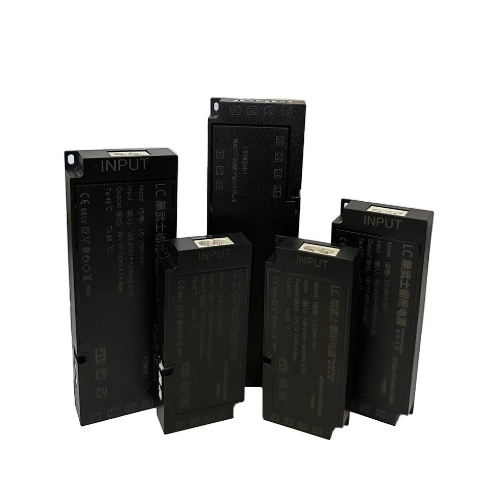 LED power supply 12v 24v cabinet led driver 24w 36w 48w constant voltage power supply for led strip