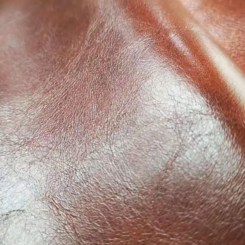 Eco Friendly Waterbase water Borne Elastic faux leather fabric for car seat cover materials