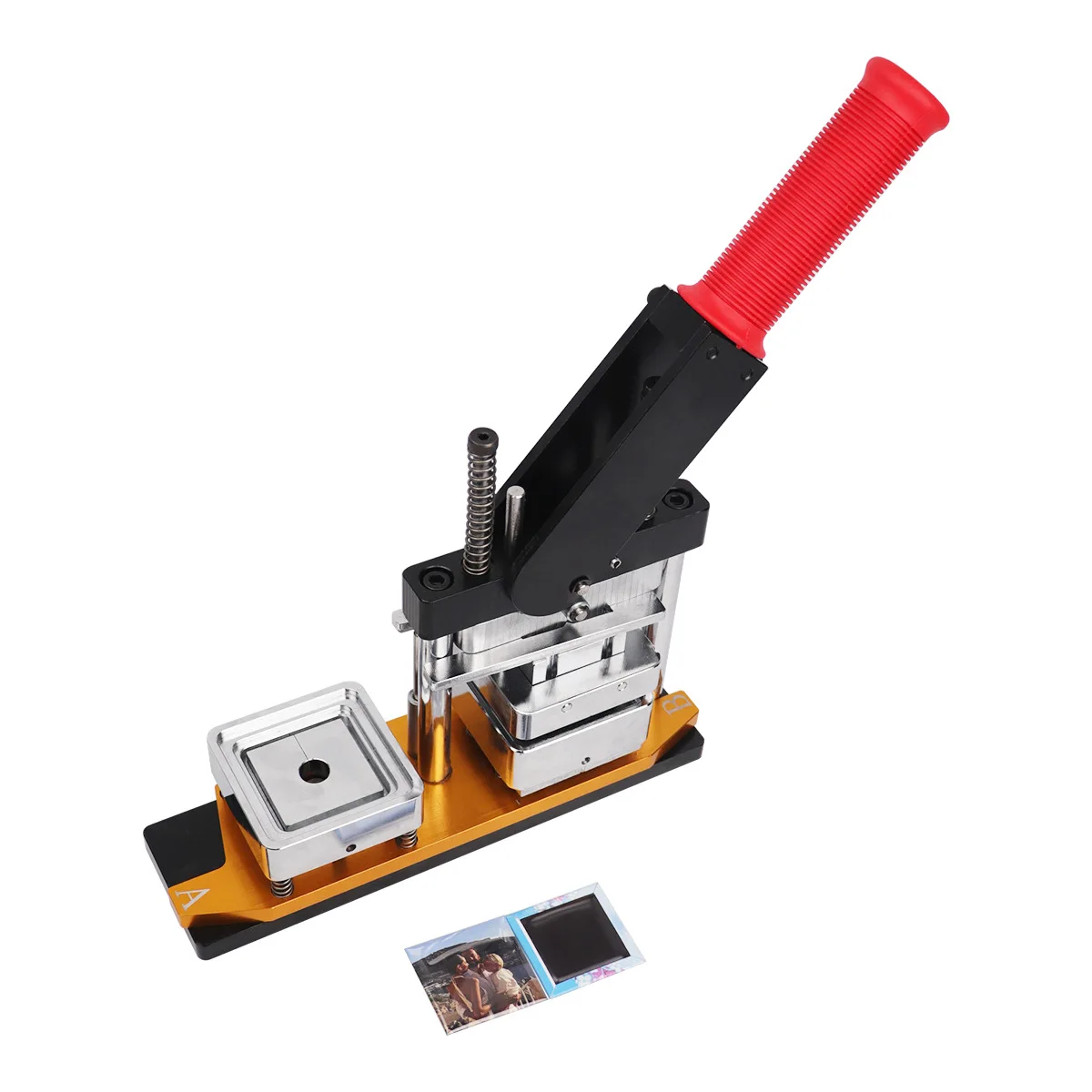 50mm Square Refrigerator Magnet Fridge Magnet Badge Machine For Making 50mm Square Refrigerator Magnet badge button