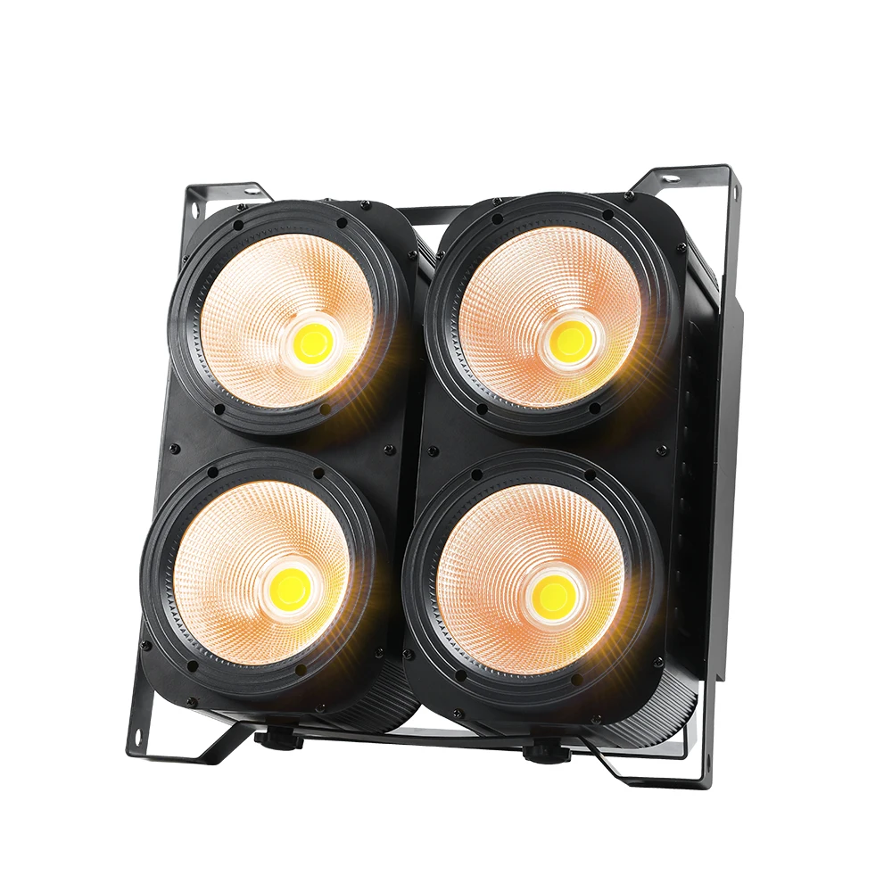 VALAVA 4x100W 4 Eyes 4*100W DMX512 2In1 COB Blinder Audience LED Blinder Par Light For Theater Studio