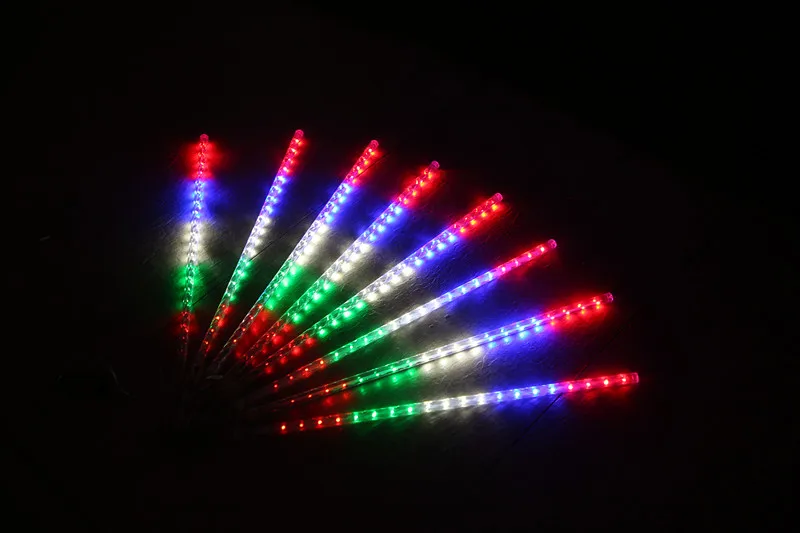Waterproof  Multi LED Lights Christmas  Meteor Shower Snow Falling Lights