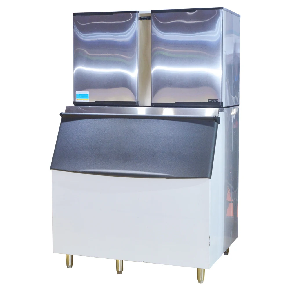 
800kg~1000kg commercial snowflake ice maker for shopping malls and restaurants 
