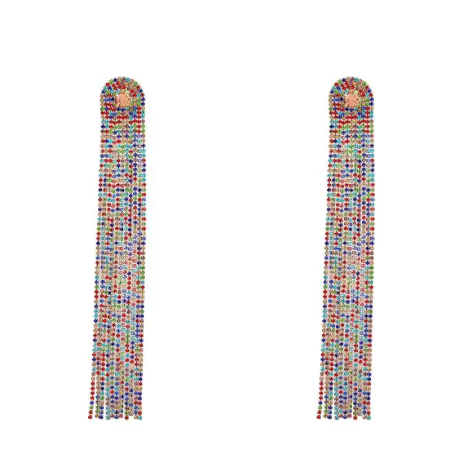 very long earring