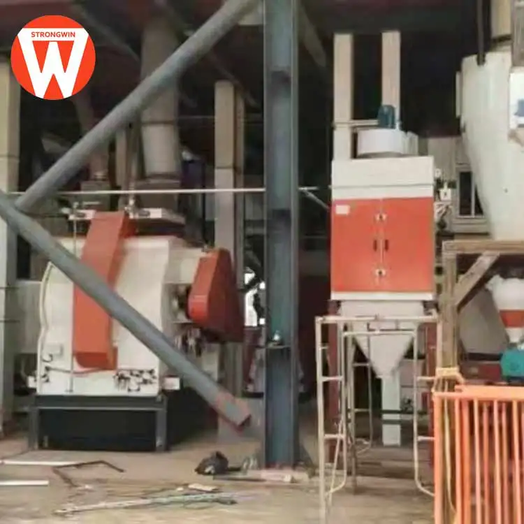 industrial poultry feed mill production line 10t/h complete animal feed processing plant