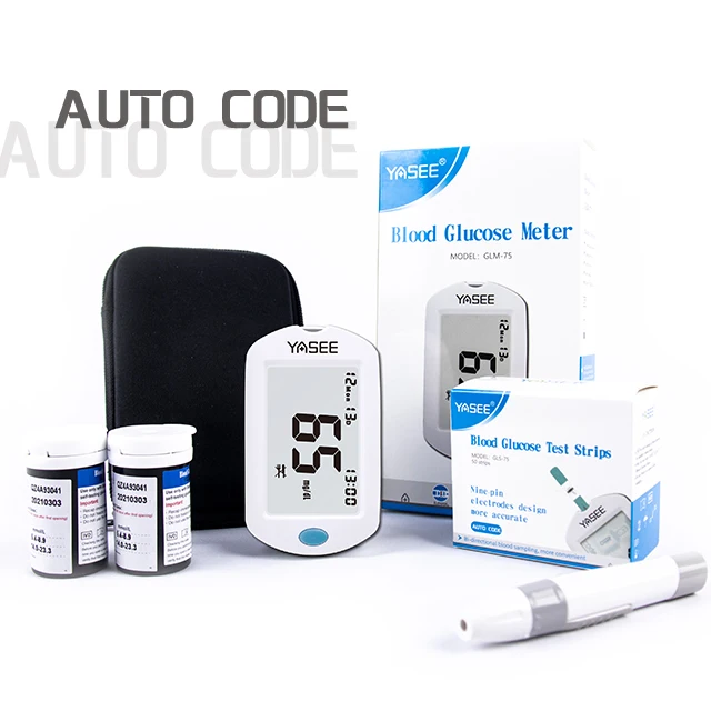 Household diabetes medical equipment Blood sugar testing device with test paper