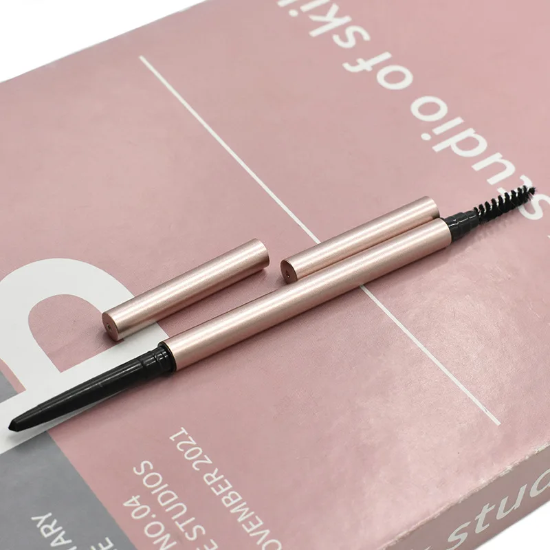 Cosmetic Containers Empty Private Label Eyebrow Pencil Twist Empty Eyebrow Pen Double-end Eyebrow Pencil Packaging
