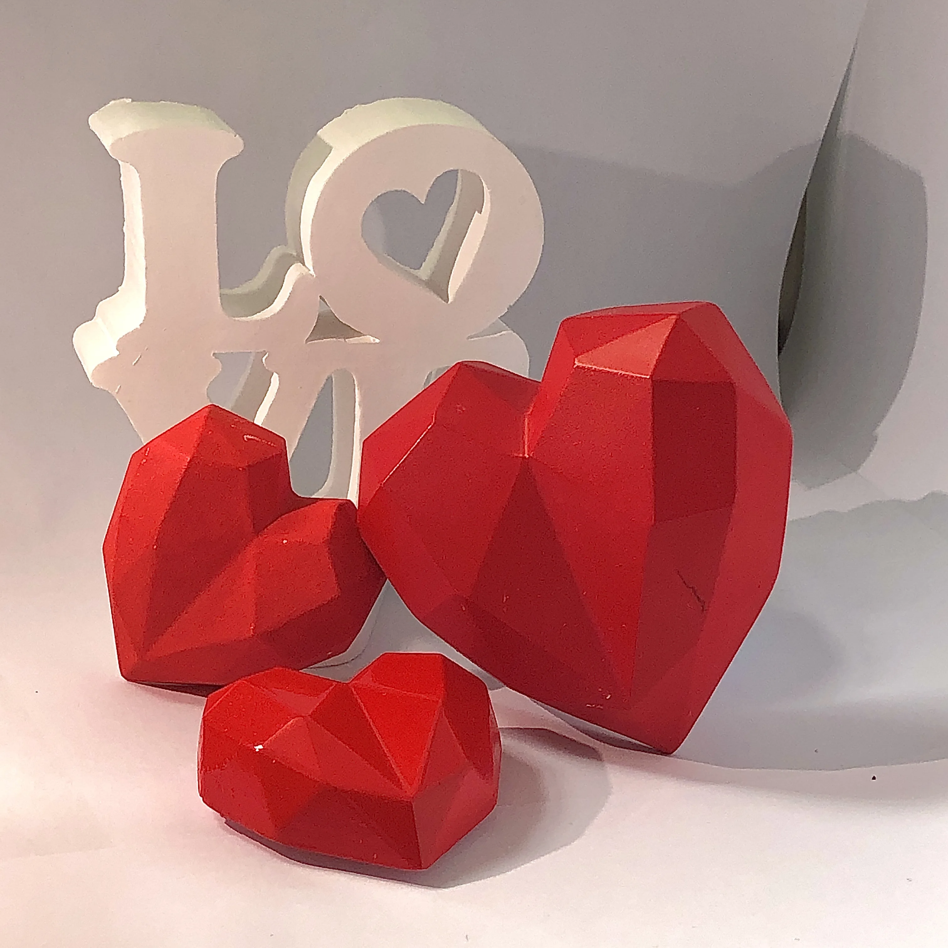 Red Love Shaped Custom Car Vent Air Freshener