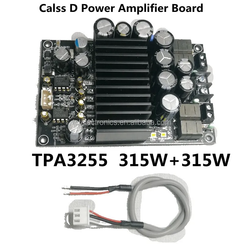 TPA3255 fever HIFI digital power amplifier board high power 2.0 channel stereo 600W HIFI