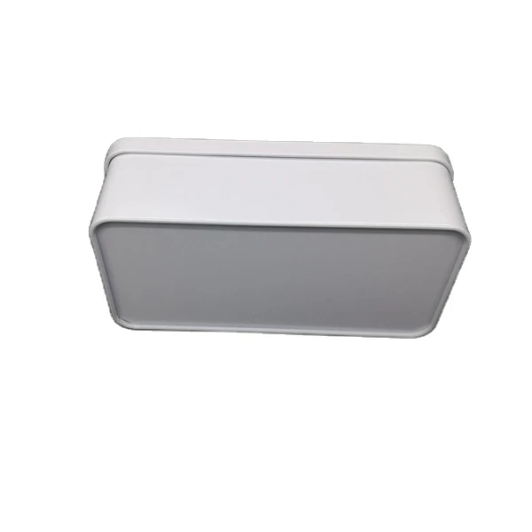 Food Grade Packaging Tea Box Rectangle Christmas Coffee Bean Candy Can Tinplate Household Sealed Can Boxes