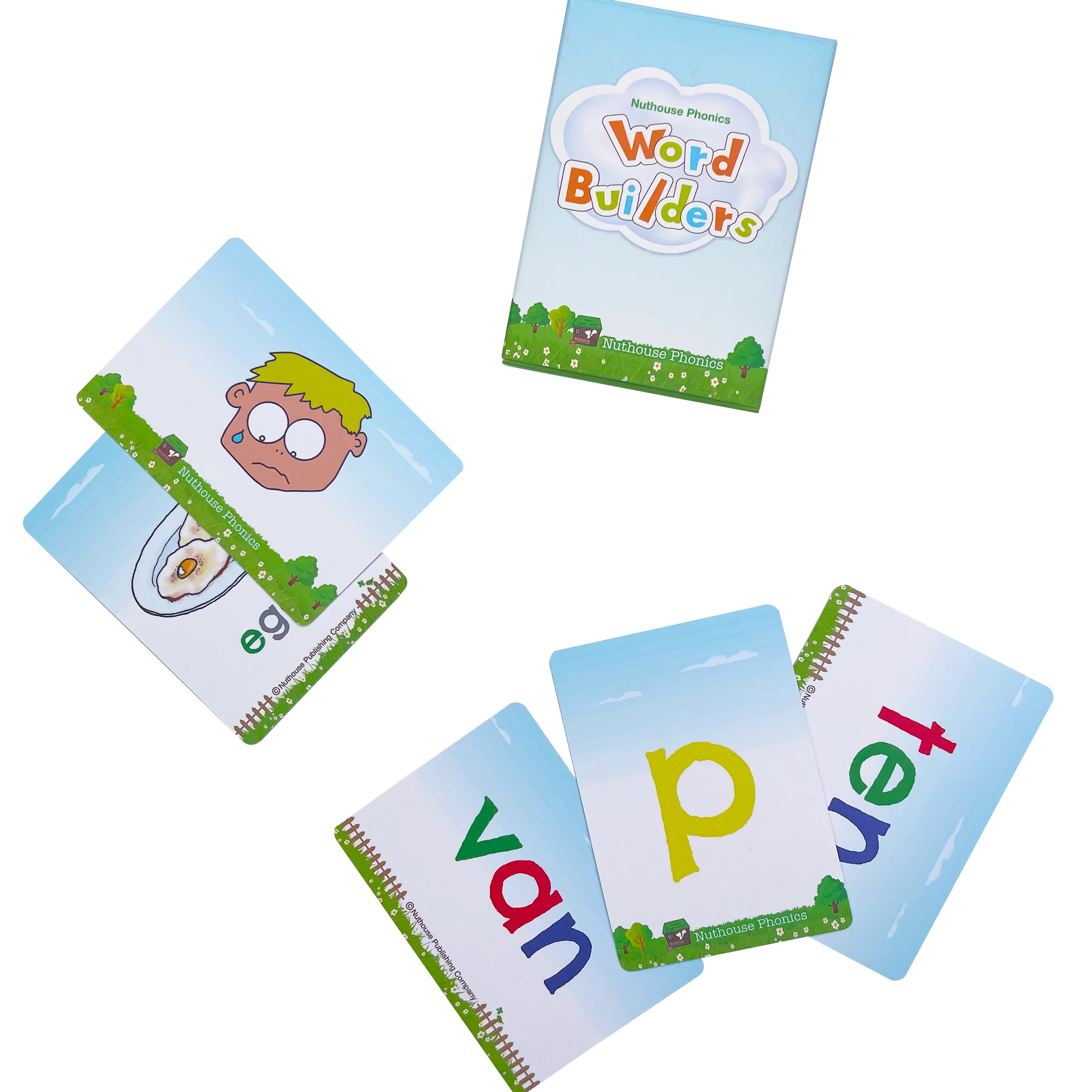 Childhood Education Flash Cards Learn Word Shape Color Number English Letter Cards Early Education Flash Card