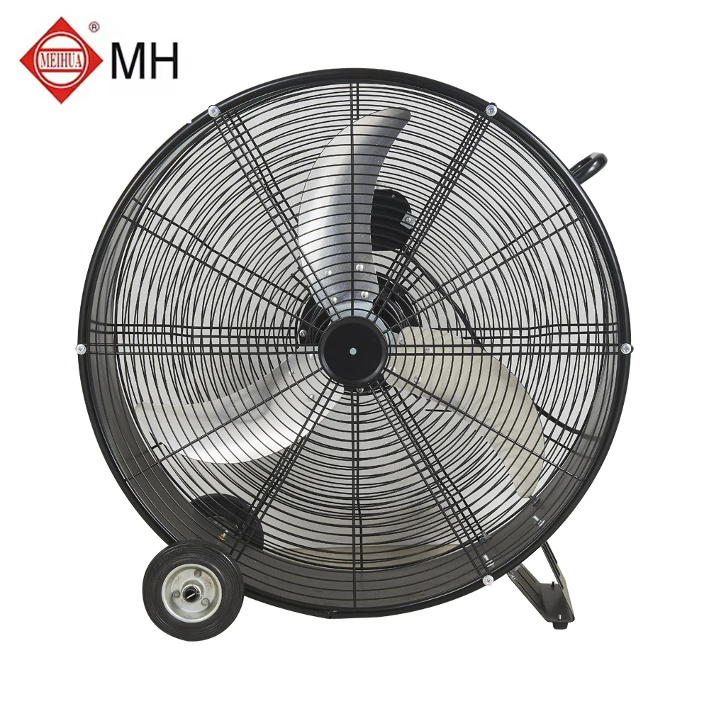 Customized OEM Air Circulation Floor Cooling Fan 24 Inch Commercial Powerful Metal Industrial Floor Fan