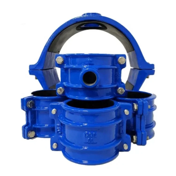 Straight Coupling Quick Pipe Repair Clamp for PE, PVC, PPR or Other Plastic Pipes
