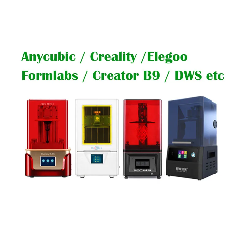 LCD SLA DLP 3D print 500G jewelry castable Resin polymer No ashes Left  ANYCUBIC CREALITY DWS NOVA  405nm easy to cast