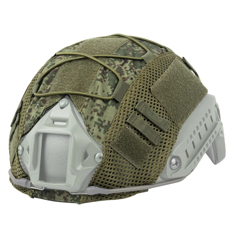2024 Mesh Helmet Camo Cover Camouflage Outdoor Combat Safety Helmet Accessory Sport COD Helmet Cover