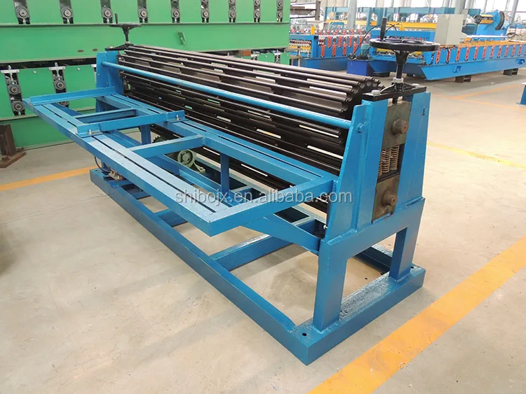 Hot Aluminum Roofing Sheet Corrugated Iron Sheet Making Machine