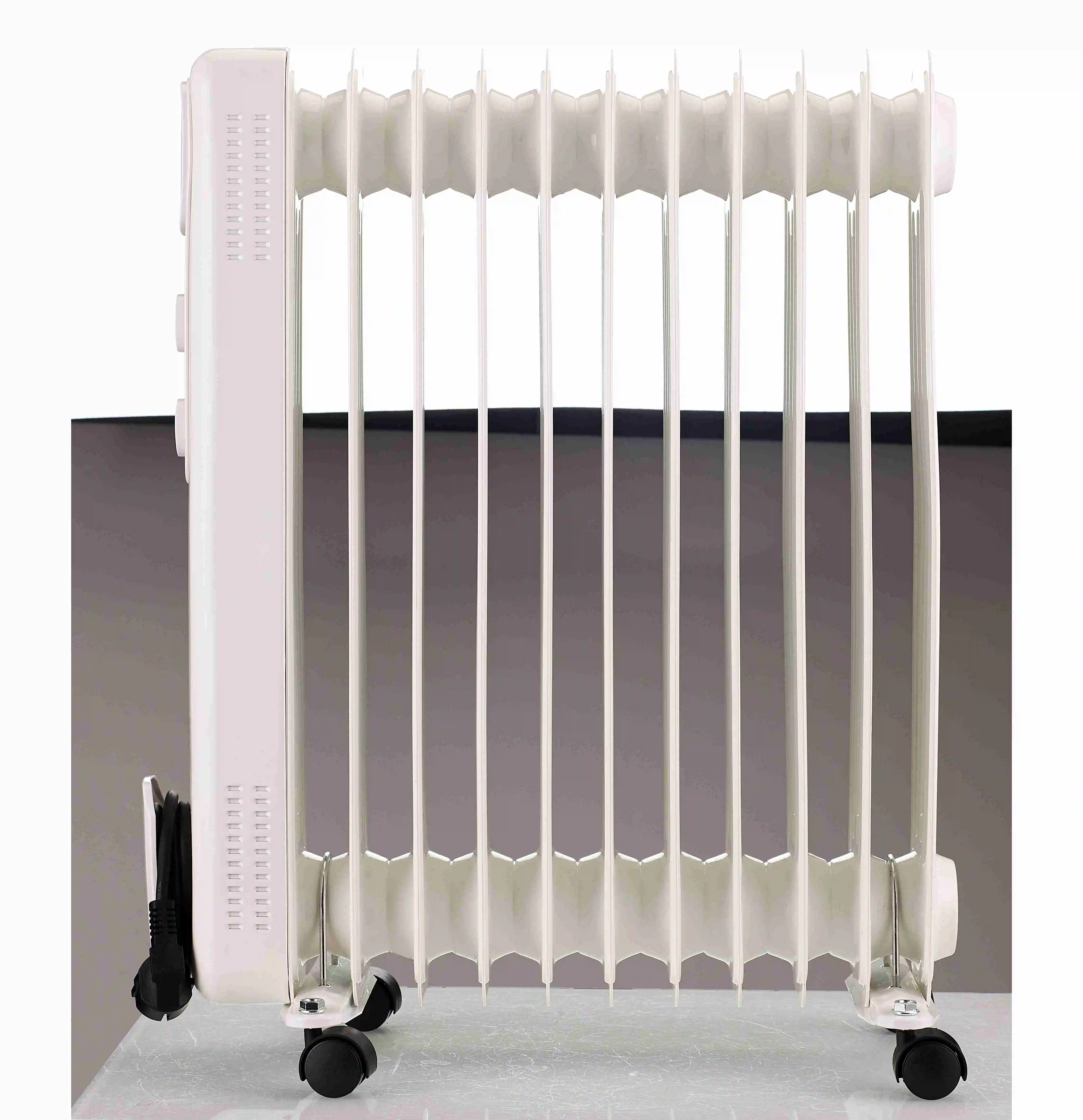 NEW Electronic oil heater radiators with wheels tip over switch overheat protection cheap popular