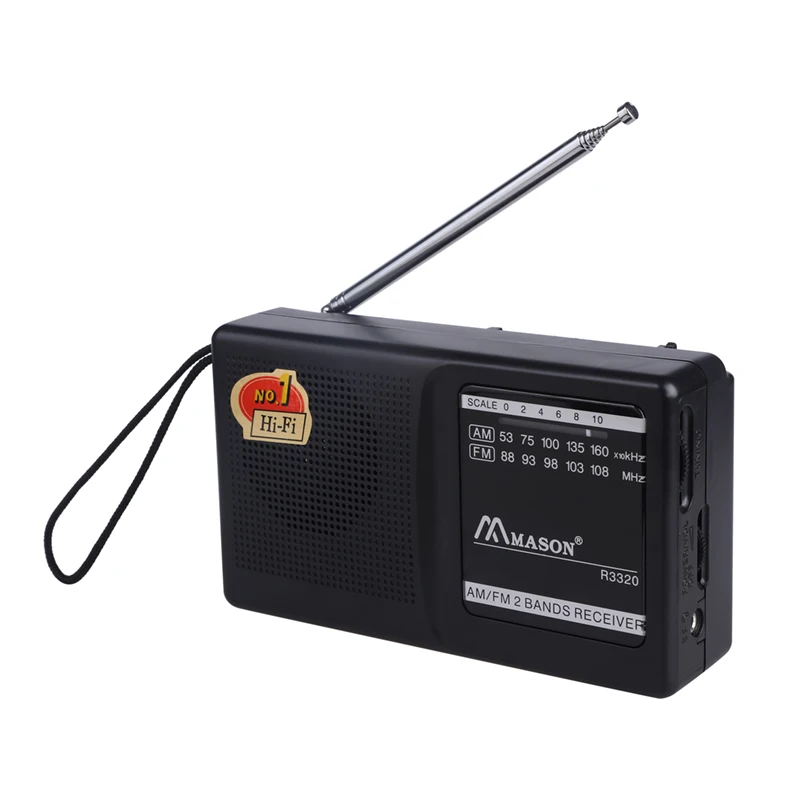 Маленький fm-радиоприемник cootom Высокочувствительный портативный am fm античный