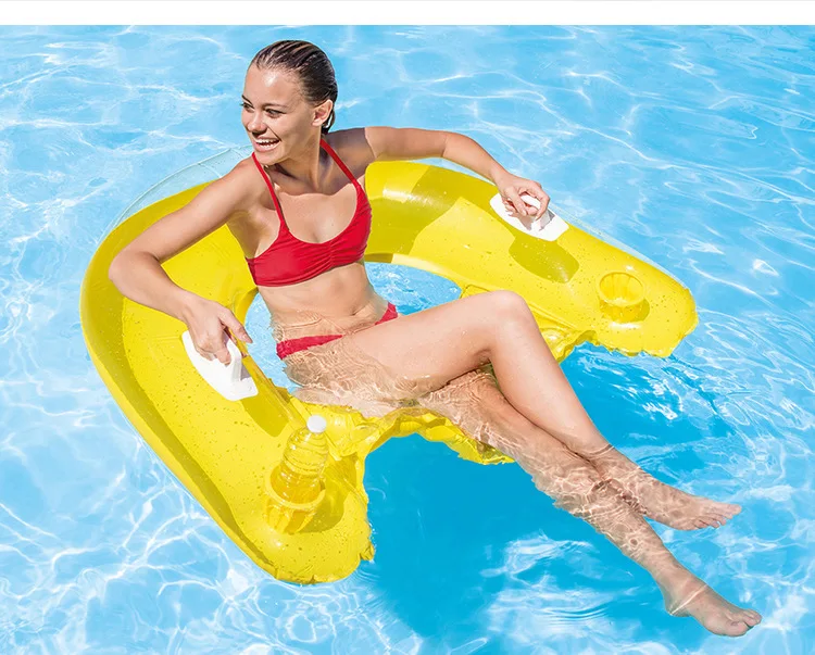 New Design PVC Material Water Hammock Pool Float Multi-Purpose Inflatable Pool Floats for Adults