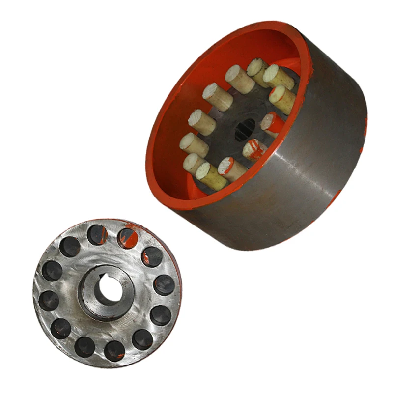 Чугунная Эластичная муфта вала, гибкие муфты с резиновым полиуретановым Пауком, муфты электродвигателя