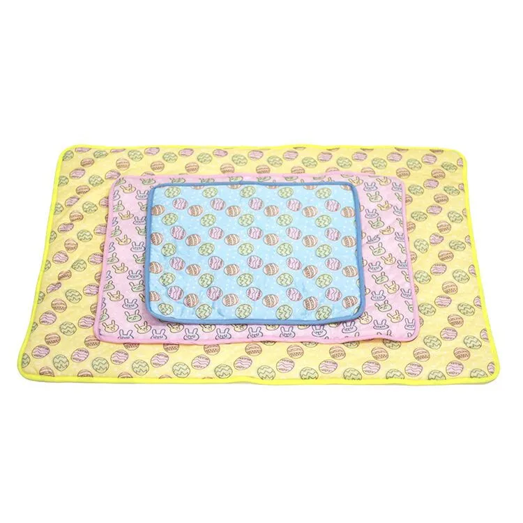 Pet Travel Detachable Portable Summer Waterproof Foldable Dog Bed Cooling pet Mat pet dog mat