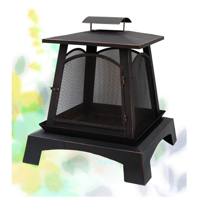 Kingjoy Durable steel iron fireplace outdoor stove garden patio heater