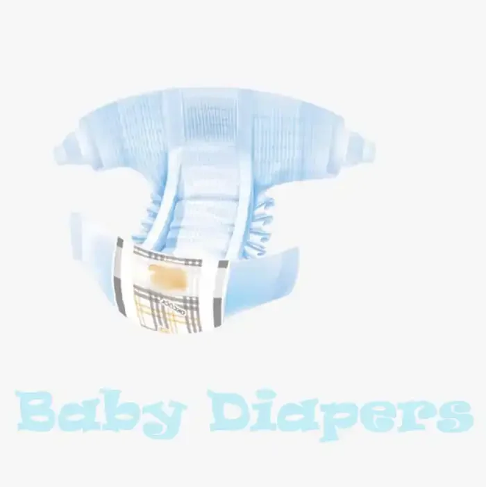 Unisex Super Quality Soft Plain Hot Anti Style Fabric Cloth Touch Stocklot 12 Hours Protection Baby Diapers for Infants