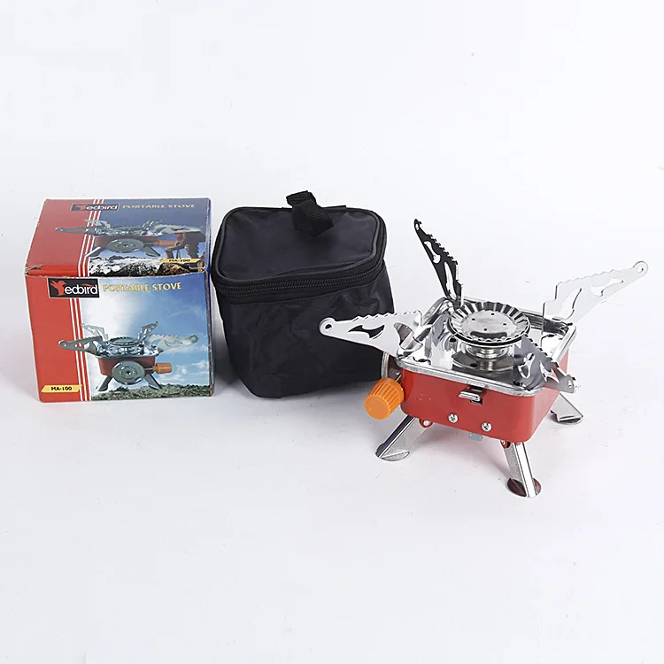 Portable Mini Camping Outdoor Alcohol Stove Survival Furnace Stove Pocket Picnic Cooking Gas Burner Made of Iron Metal