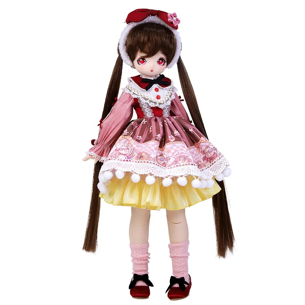 Шарнирная кукла Dream Fairy 1/4 40 см полный комплект для девочек детей с 30 вращающимися шарнирами