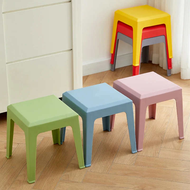 High Quality Durable Non-Slip Stackable Home Kids Bathroom Small Plastic Stool